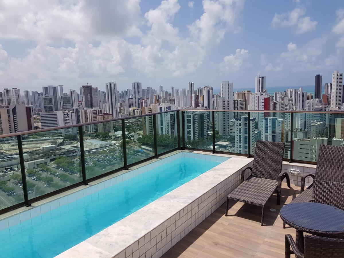 Flat Decorado Luxo Em Boa Viagem Junto Ao Shopping Apartment *